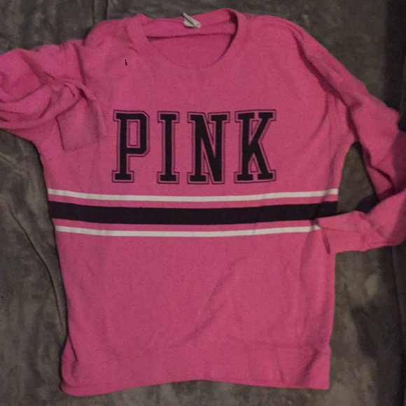 PINK Victoria's Secret Tops - Victoria Secret PINK Sweatshirt S